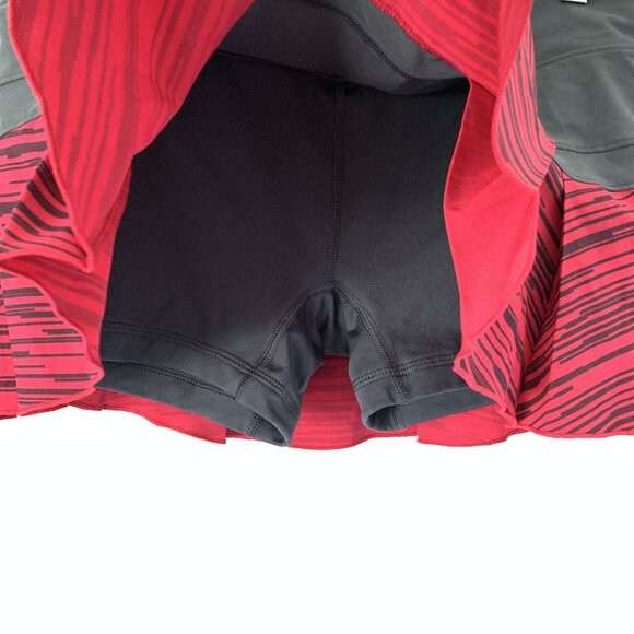 Set of 2 Nike Dri-Fit Pink Gray Athletic Tennis Skort Built-In Shorts Size M - Picture 8 of 10